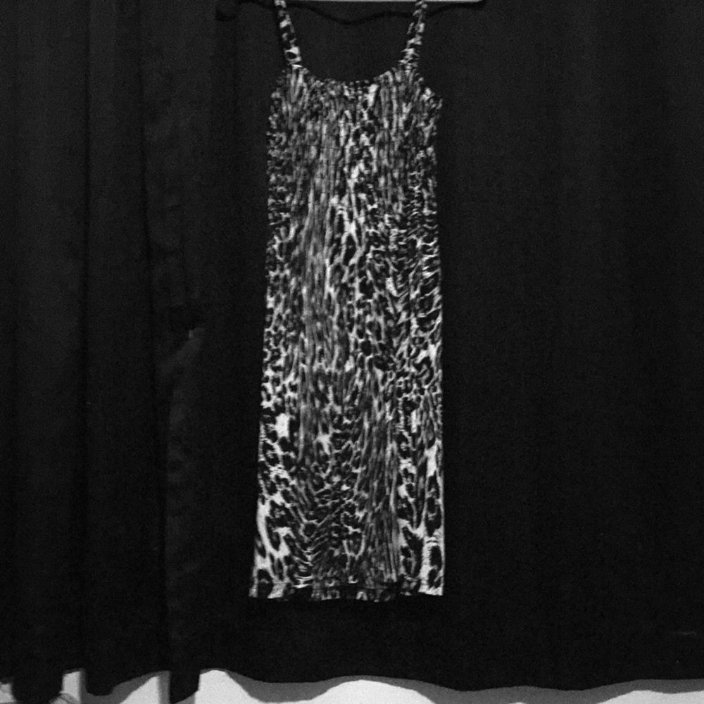 Snake skin dress